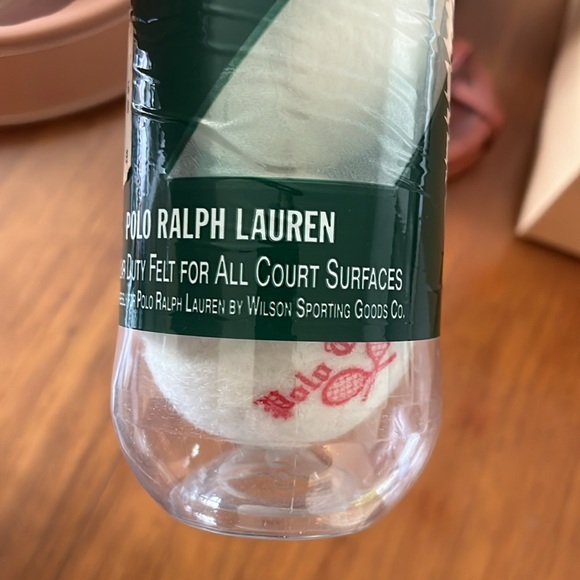 Polo Ralph Lauren Wilson Sporting Goods Tennis Balls x 3 Vintage new - Picture 7 of 11